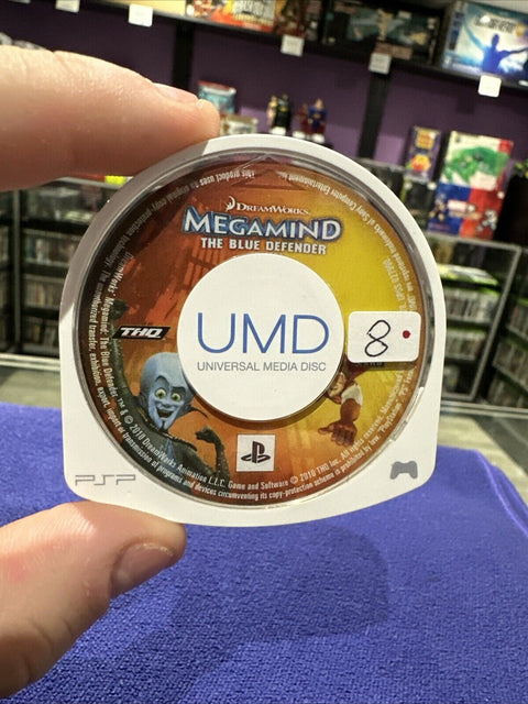 Megamind - Sony PSP UMD Game Only - Tested!