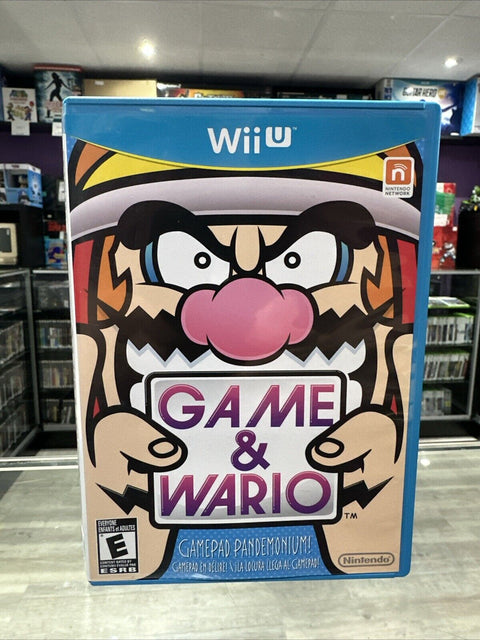 Game & Wario (Nintendo Wii U, 2013) CIB Complete Tested