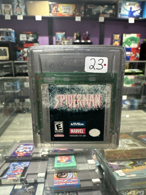 Spider-Man (Nintendo Game Boy Color, 2000) GBC Tested!