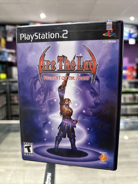 Arc the Lad: Twilight of the Spirits (Sony PlayStation 2, 2003) PS2 Complete