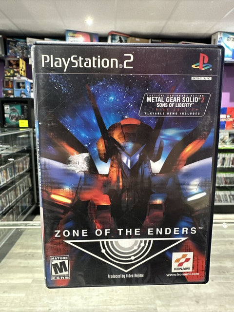 Zone of the Enders (Sony PlayStation 2, 2001) PS2 CIB Complete Tested!