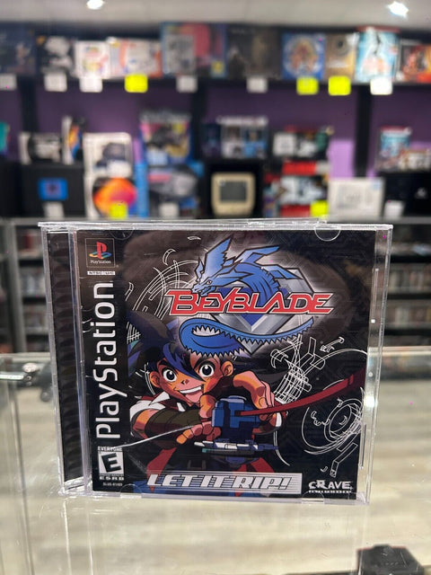 Beyblade (Sony PlayStation 1, 2002) PS1 CIB Complete Tested!