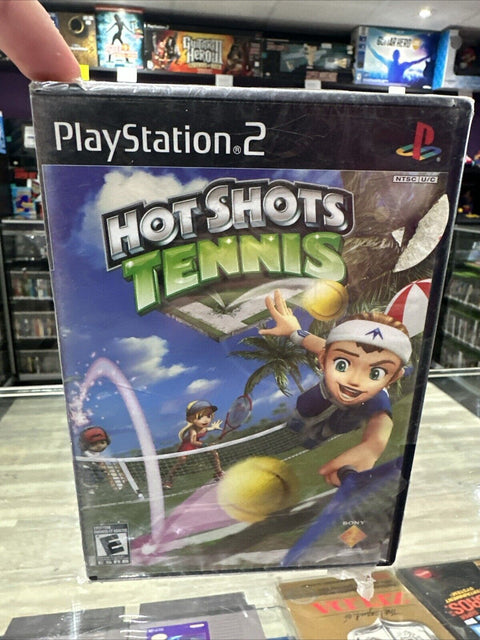 NEW! Hot Shots Tennis (Sony Playstation 2, 2007) PS2 Sealed *Ripped Plastic*