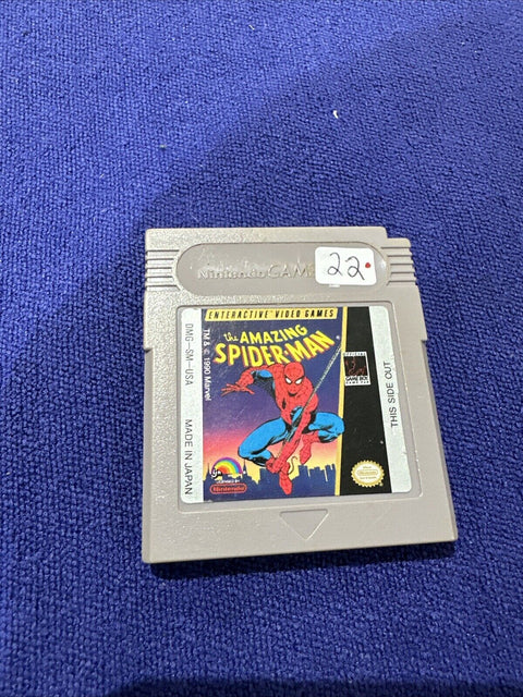 The Amazing Spider-Man (Nintendo Game Boy, 1990) GB Tested!