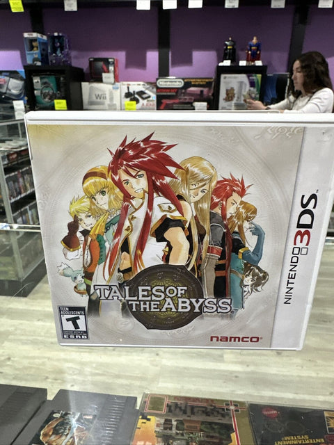 Tales of the Abyss (Nintendo 3DS, 2012) CIB Complete Tested!