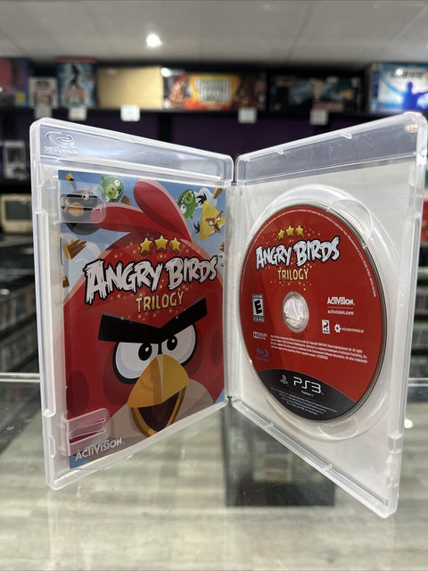 Angry Birds Trilogy (Sony PlayStation 3, 2012) PS3 CIB Complete Tested!