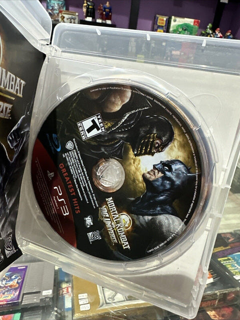 Mortal Kombat vs. DC Universe Silver Shield Edition w/ Movie - Playstation 3 PS3