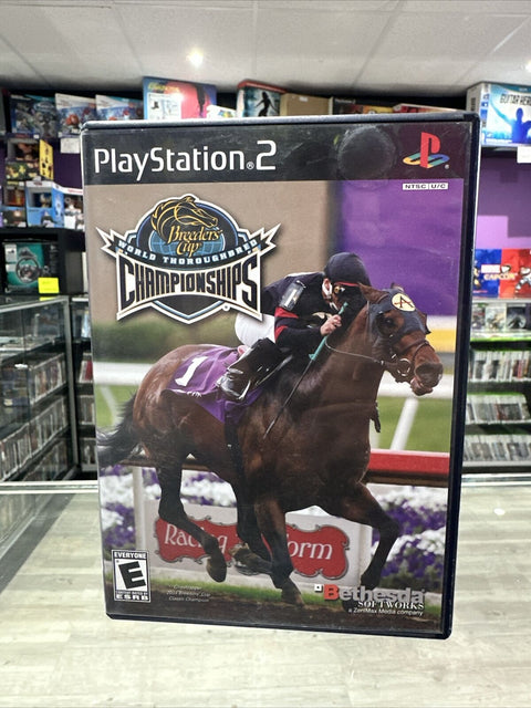 Breeders' Cup World Thoroughbred Championships (Sony PlayStation 2) PS2 Complete