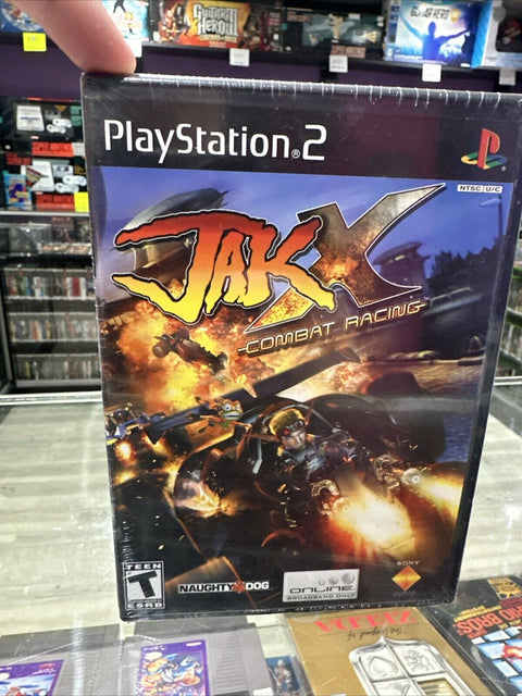 NEW! Jak X Combat Racing (Sony PlayStation 2, 2003) PS2 Factory Sealed!