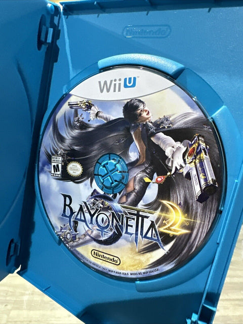 Bayonetta 2 w/ Bayonetta 1 (Nintendo Wii U, 2014) CIB Complete Tested!