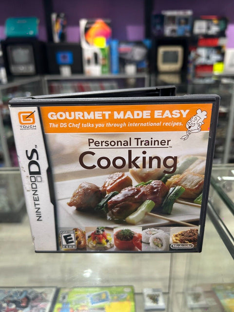 Personal Trainer: Cooking (Nintendo DS, 2008) CIB Complete Tested!