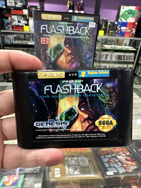 Flashback: The Quest for Identity (Sega Genesis, 1993) Tested!