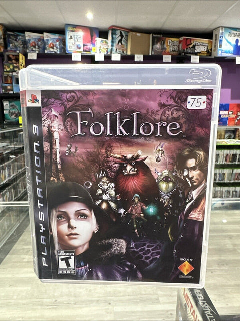 Folklore (Sony PlayStation 3, 2007) PS3 CIB Complete Tested!