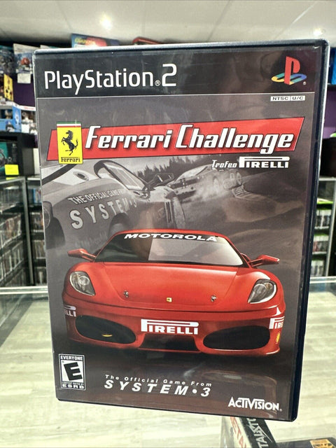 Ferrari Challenge: Trofeo Pirelli (Sony PlayStation 2, 2008) PS2 Complete Tested