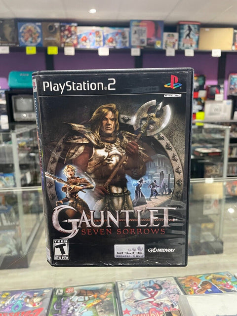 Gauntlet: Seven Sorrows (Sony PlayStation 2, 2005) PS2 Tested!