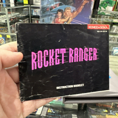 Rocket Ranger (Nintendo Entertainment System, 1990) NES CIB Complete Tested!