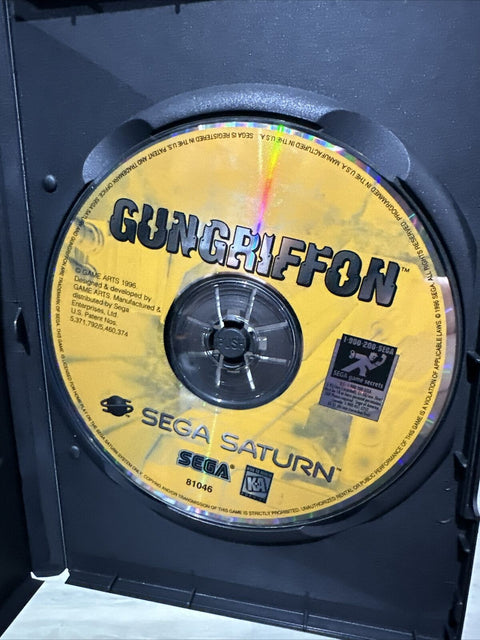 GunGriffon (Sega Saturn, 1996) Authentic Disc Only - Tested!