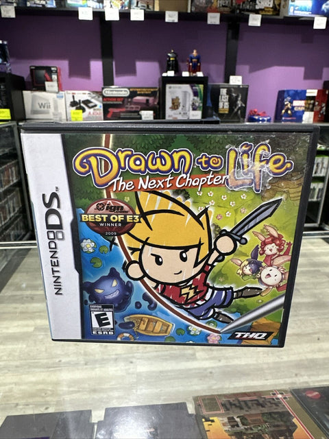 Drawn to Life: The Next Chapter (Nintendo DS, 2009) CIB Complete Tested!