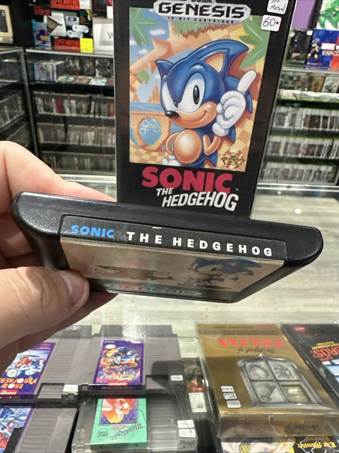 Sonic the Hedgehog (Sega Genesis, 1991) No Manual - Tested!