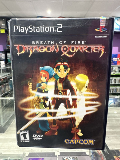 Breath of Fire: Dragon Quarter (Sony PlayStation 2, 2003) PS2 Complete Tested