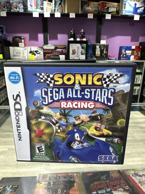 Sonic & Sega All-Stars Racing (Nintendo DS, 2010) Tested!