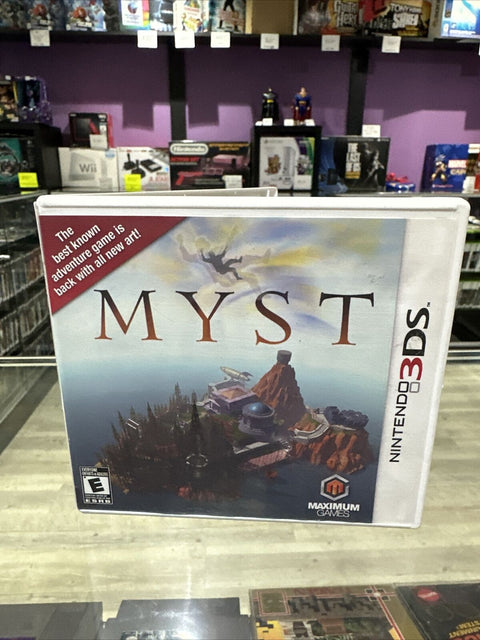 Myst (Nintendo 3DS, 2012) CIB Complete Tested!