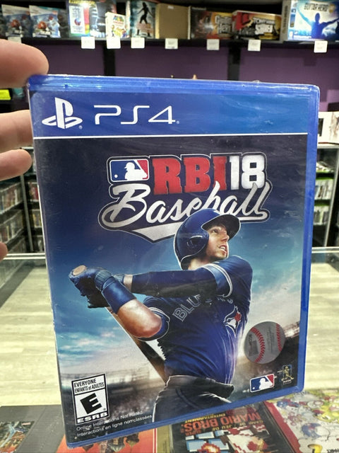 NEW! RBI Baseball 2018 Play Station 4 PS4 Sealed *Disc Loose*