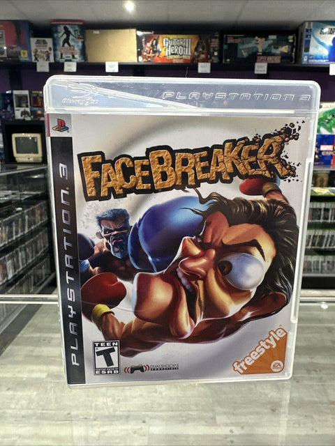 Face Breaker (Sony Playstation 3, PS3 - 2008) Tested!