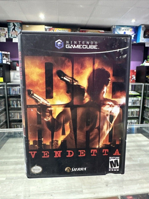 Die Hard: Vendetta (Nintendo GameCube, 2002) CIB Complete Tested!