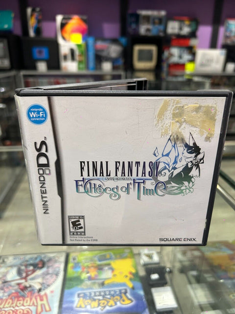 Final Fantasy Crystal Chronicles: Echoes of Time (Nintendo DS) Complete Tested!