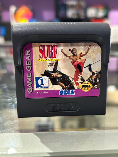 Surf Ninjas (Sega Game Gear, 1993) GG Tested!