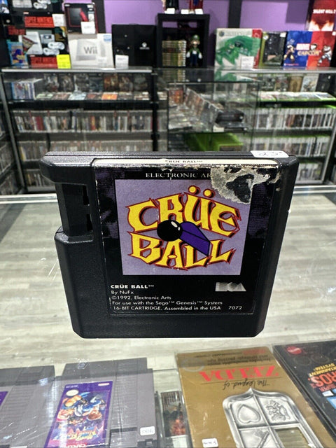 Crue Ball (Sega Genesis, 1992) Tested!