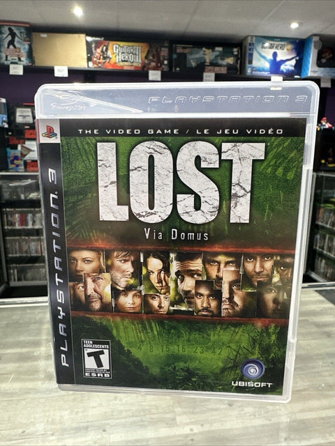 Lost: Via Domus (Sony PlayStation 3, 2008) PS3 CIB Complete Tested!