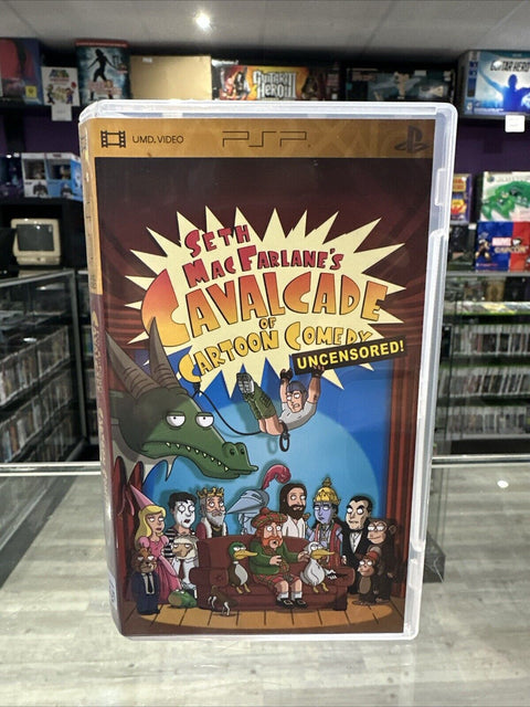 Seth MacFarlane's Cavalcade of Cartoon Comedy Uncensored! SONY PSP-UMD Video