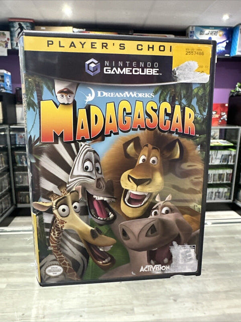 Madagascar (Nintendo GameCube, 2005) CIB Complete Tested!