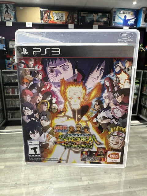 Naruto Shippuden Ultimate Ninja Storm Revolution Sony PlayStation 3 PS3 Tested