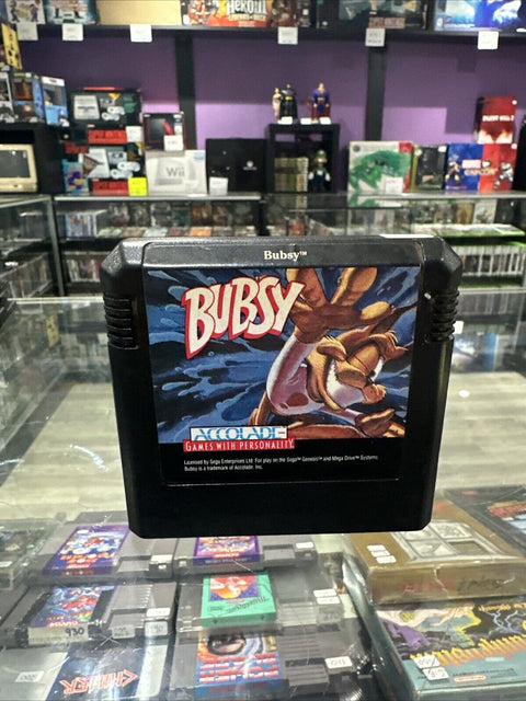 Bubsy in Claws Encounters of the Furred Kind (Sega Genesis, 1993) Tested!