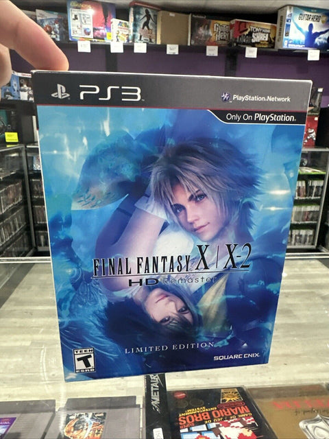 Final Fantasy X/X-2 HD Remaster Limited Edition - Playstation 3 PS3 Complete