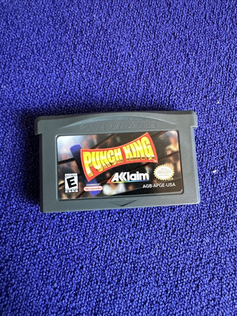 Punch King (Nintendo Game Boy Advance, 2002) GBA CIB Complete In Box - Tested!