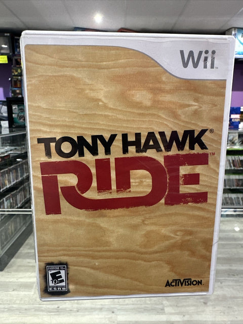 Tony Hawk: Ride (Nintendo Wii, 2009) CIB Complete Tested!