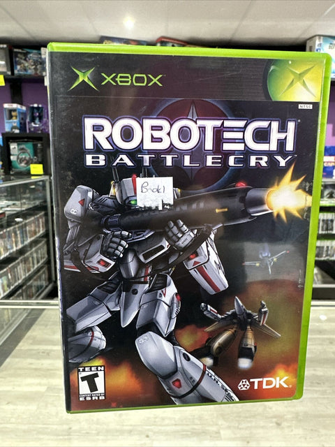 Robotech: Battlecry (Microsoft Original Xbox, 2002) No Manual Tested!