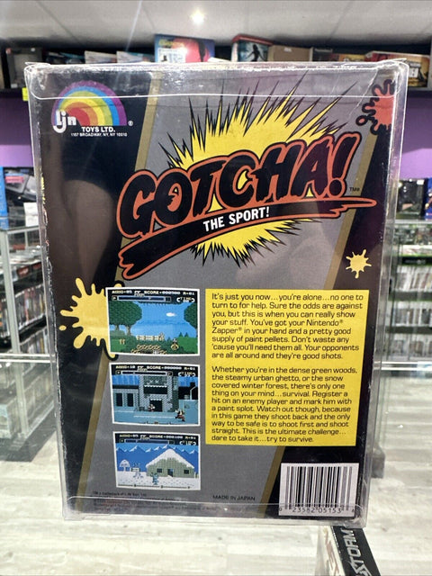 Gotcha! The Sport Nintendo NES - CIB Complete Tested!