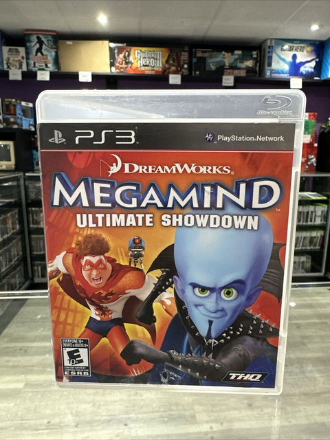 Megamind: Ultimate Showdown (Sony PlayStation 3, 2010) PS3 Tested!