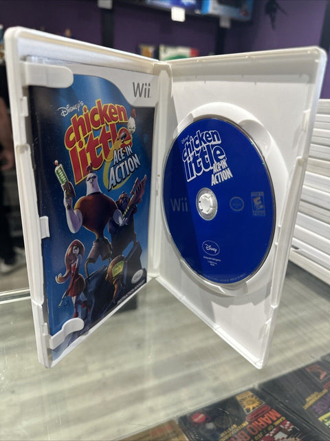 Disney's Chicken Little Ace In Action (Nintendo Wii, 2006) CIB Complete - Tested