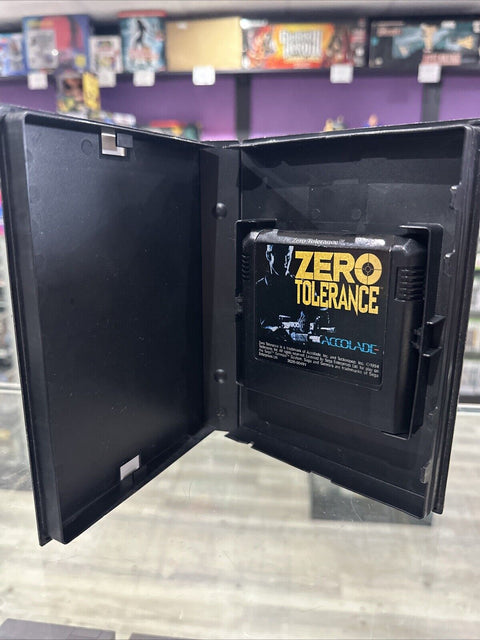 Zero Tolerance (Sega Genesis, 1994) No Manual - Tested!