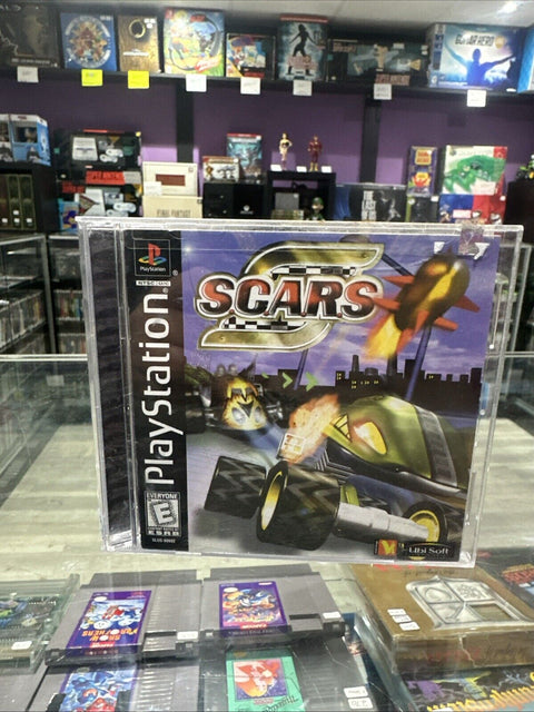 S.C.A.R.S (Sony PlayStation 1, 1998) PS1 CIB Complete Tested!