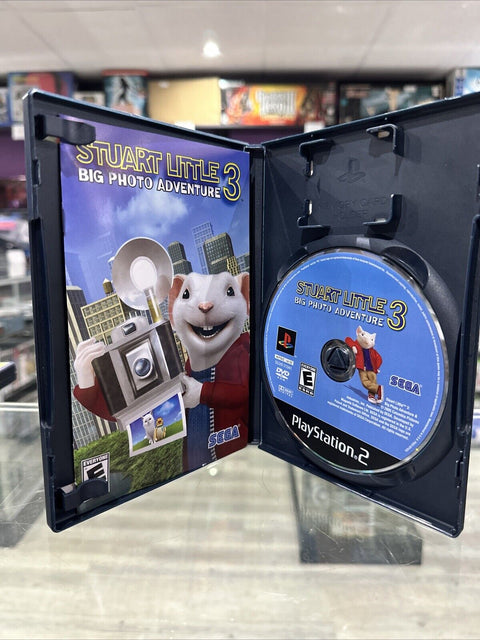 Stuart Little 3 Big Photo Adventure (Sony PlayStation 2) PS2 Complete Tested