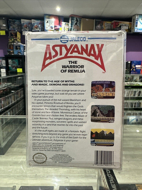 Astyanax (Nintendo Entertainment System, 1990) NES In Box - Tested!