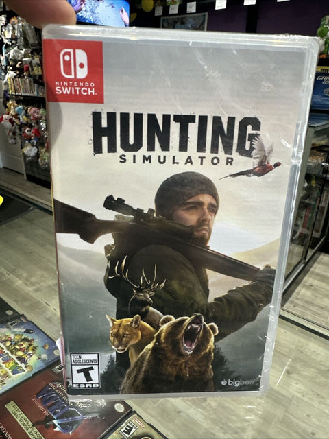 NEW! Hunting Simulator (Nintendo Switch, 2018) Factory Sealed!