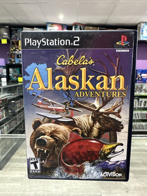 Cabela's Alaskan Adventures (Sony PlayStation 2, 2006) PS2 CIB Complete Tested